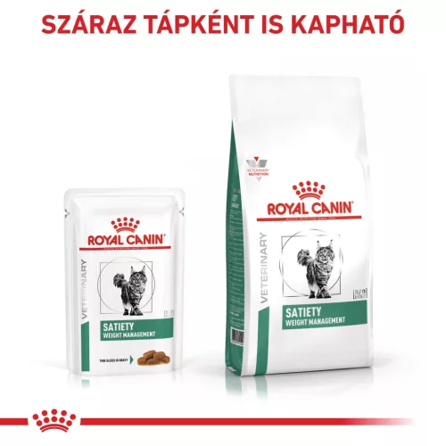 Royal Canin Veterinary Satiety wm súlycsökkentő alutasak macskaeledel 12x85g