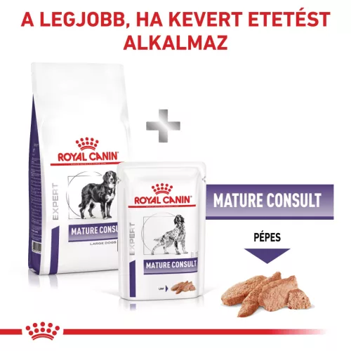 Royal Canin Veterinary Mature consult L nagytestű idős kor száraz kutyaeledel 14kg