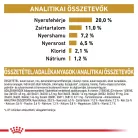 Royal Canin Veterinary Urinary s/o mc alacsony kalória száraz kutyaeledel húgykő 6,5kg
