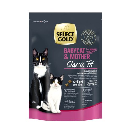 Select Gold Babycat&mother száraz macskaeledel 300g