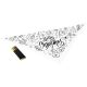 AniOne Let it snow DIY bandana M