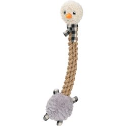 AniOne XMAS kutyajáték hosszúnyakú hóember XL