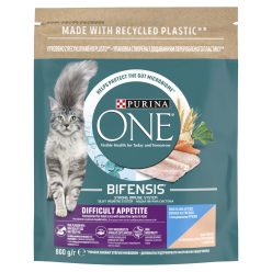   Purina One Difficult Appetite száraz macskaeledel tőkehal&pisztráng 800g