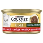 Gourmet Gold Succulent Delights macska konzerv marha 12x85g