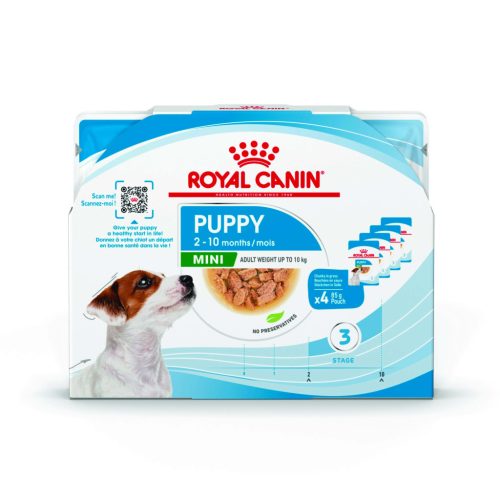 Royal Canin Size Health Nutrition kutya tasak MP mini puppy 4x85g