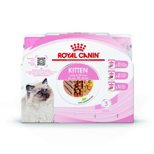 Royal Canin Feline Health Nutrition macska tasak MP kitten mix 4x85g