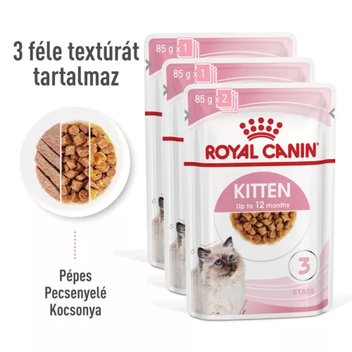 Royal Canin Feline Health Nutrition macska tasak MP kitten mix 4x85g
