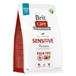   Brit Care Grain-Free száraz kutyaeledel sensitive szarvas 3kg
