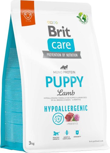 Brit Care Hypoallergenic száraz kutyaeledel puppy bárány 3kg