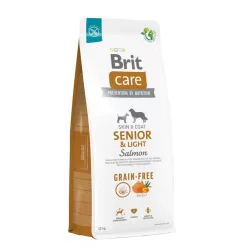 Brit Care Grain-Free Senior&Light száraz kutyaeledel 12kg