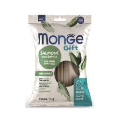 MONGE Gift Dental mini lazac&zsálya 120g