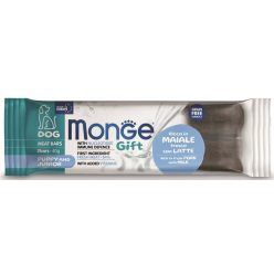   MONGE Gift Meat Bars kutya jutalomfalat junior sertés&tej 40g