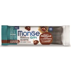   MONGE Gift Meat Bars kutya jutalomfalat sensitive bárány&gesztenye 40g