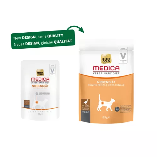 Select Gold Medica macska tasak vesekímélő pulyka 24x85g