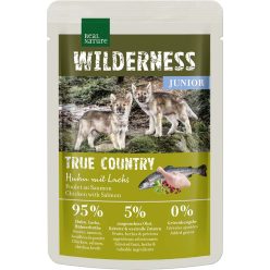   Real Nature Wilderness kutya tasak junior csirke&lazac 12x100g
