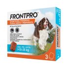 FRONTPRO® rágótabletta kutyáknak bolhák és kullancsok ellen (>10–25 kg) 3db