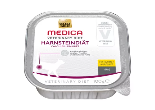 Select Gold Medica macska tálka húgykő ellen csirke 16x100g