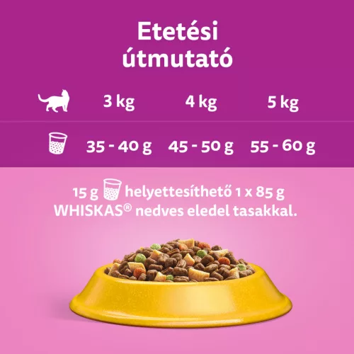Whiskas adult száraz macskaeledel steril csirke 800g