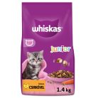 Whiskas junior száraz macskaeledel csirke 1,4kg