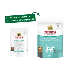 Select Gold Medica macska tasak hipoallergén pulyka 24x85g