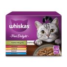 Whiskas Pure Delight macska tasak MP hal&hús 12x85g