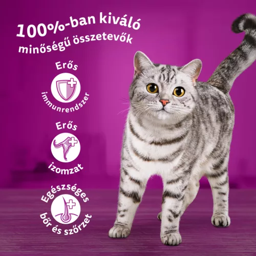 Whiskas Pure Delight macska tasak MP hal&hús 12x85g