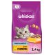 Whiskas adult száraz macskaeledel steril csirke 1,4kg