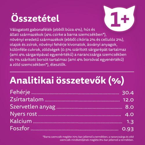 Whiskas adult száraz macskaeledel steril csirke 1,4kg