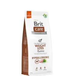   Brit Care Hypoallergenic Weight Loss száraz kutyaeledel adult nyúl&rizs 12kg