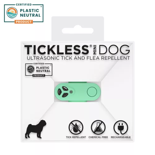 TICKLESS Mini ultrahangos újratölthető kullancsriasztó türkiz