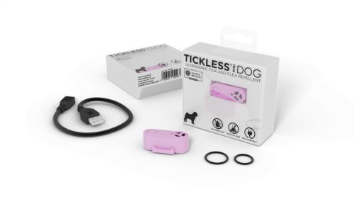 TICKLESS Mini ultrahangos újratölthető kullancsriasztó lila