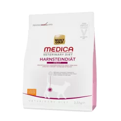   Select Gold Medica húgykő elleni száraz macskaeledel csirke 2,5kg