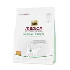   Select Gold Medica száraz macskaeledel hipoallergén baromfi 2,5kg