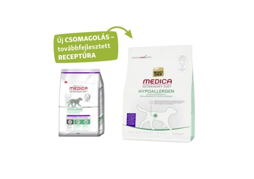 Select Gold Medica hipoallergén száraz kutyaeledel ló&burgonya 2,5kg