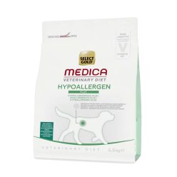   Select Gold Medica hipoallergén száraz kutyaeledel lazac&burgonya 2,5kg