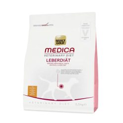   Select Gold Medica száraz kutyaeledel májfunkció támogatására 2,5kg