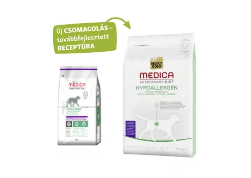 Select Gold Medica hipoallergén száraz kutyaeledel ló&burgonya 10kg