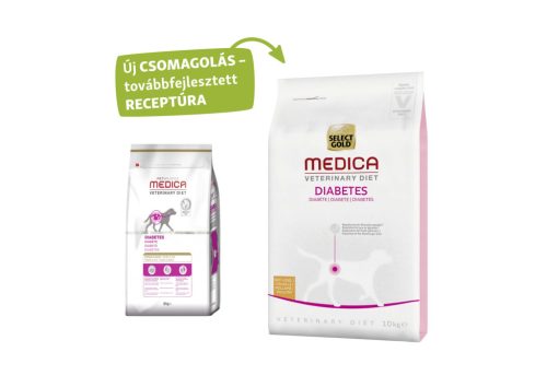 Select Gold Medica diabétesz baromfi száraz kutyaeledel 10kg