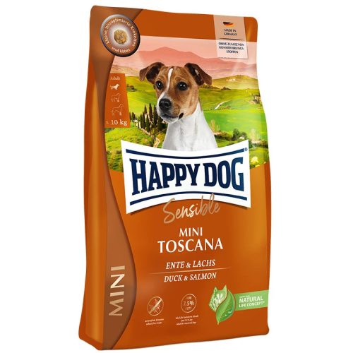 Happy Dog Supreme Toscana mini száraz kutyaeledel 800g