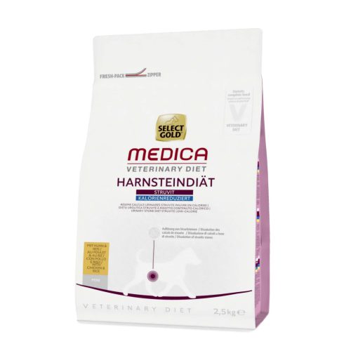 Select Gold Medica húgykő elleni száraz kutyaeledel mini 2,5kg