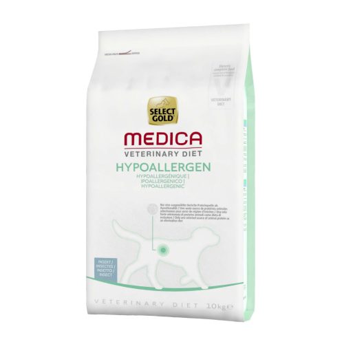 Select Gold Medica hipoallergén száraz kutyaeledel rovar 10kg