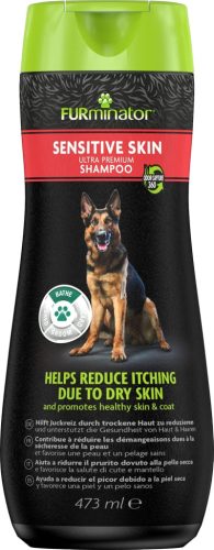 FURminator Premium Sensitive Skin sampon kutyák számára  473ml