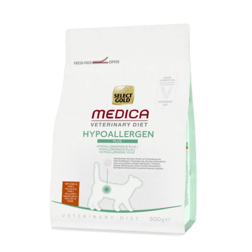 Select Gold Medica Hipoallergén Plus száraz macskaeledel 300g