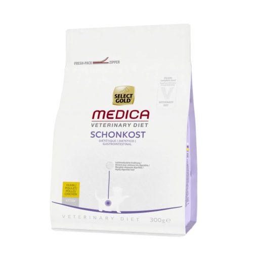 Select Gold Medica kitten száraz macskaeledel emésztőrendszeri problémákra 300g