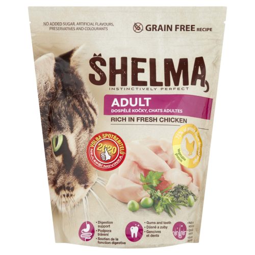 Shelma száraz macskaeledel csirke 750g