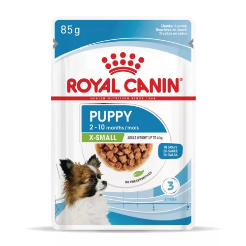 Royal Canin Size Health Nutrition X-Small puppy kutya tasak 12x85g