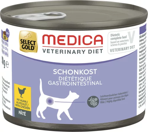 Select Gold Medica macska konzerv kímélő diéta csirke 6x200g