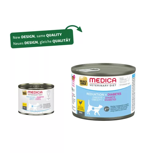 Select Gold Medica súlycsökkentő macska konzerv 6x200g