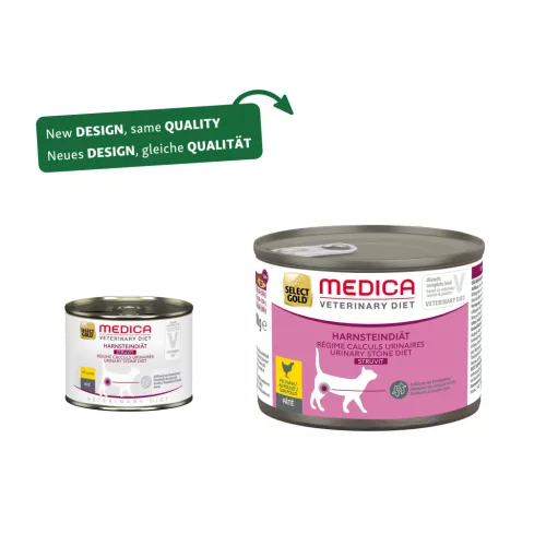 Select Gold Medica húgykő elleni macska konzerv csirke 6x200g