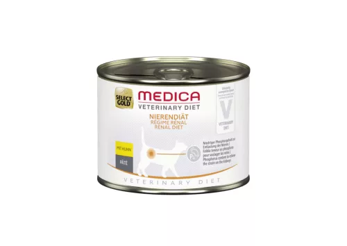 Select Gold Medica vesekímélő macska konzerv csirke 6x200g